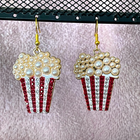 Popcorn Earrings - Picture 2 of 4
